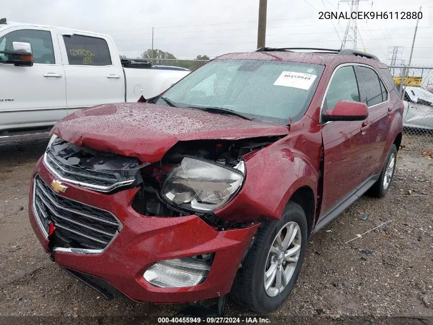 2GNALCEK9H6112880 2017 Chevrolet Equinox Lt