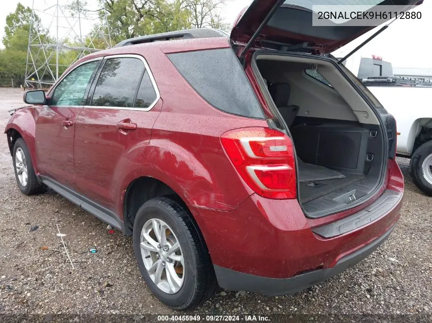 2GNALCEK9H6112880 2017 Chevrolet Equinox Lt