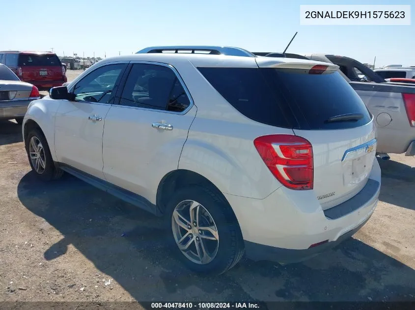 2GNALDEK9H1575623 2017 Chevrolet Equinox Premier