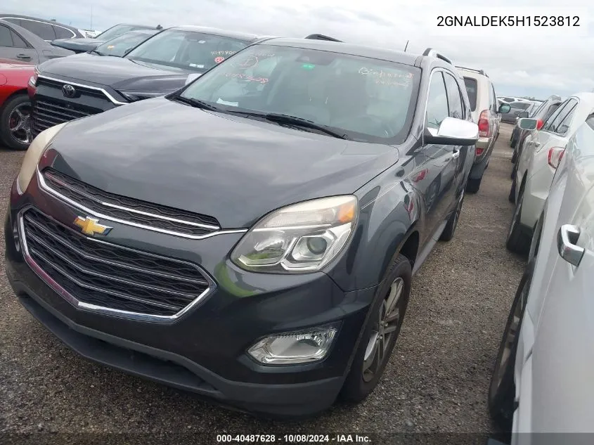 2GNALDEK5H1523812 2017 Chevrolet Equinox Premier