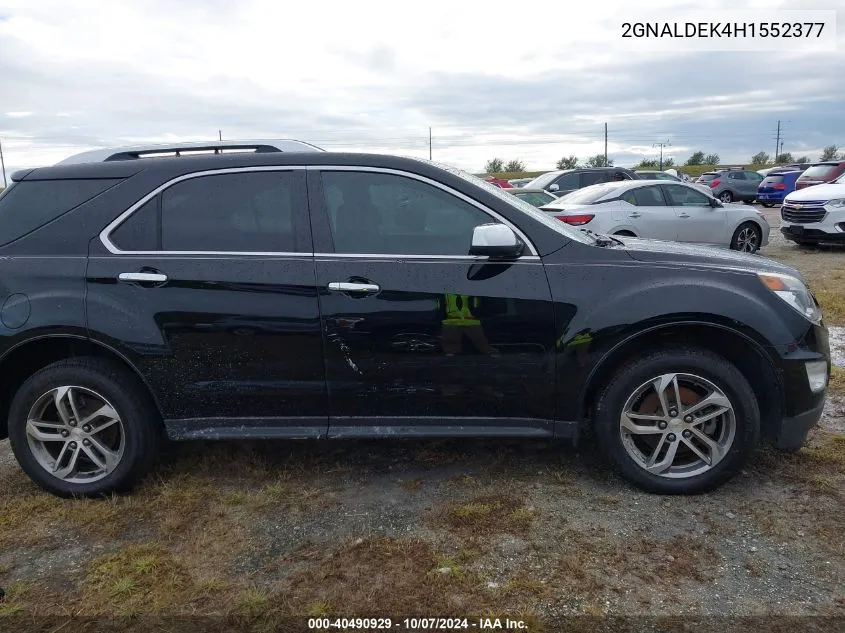 2GNALDEK4H1552377 2017 Chevrolet Equinox Premier