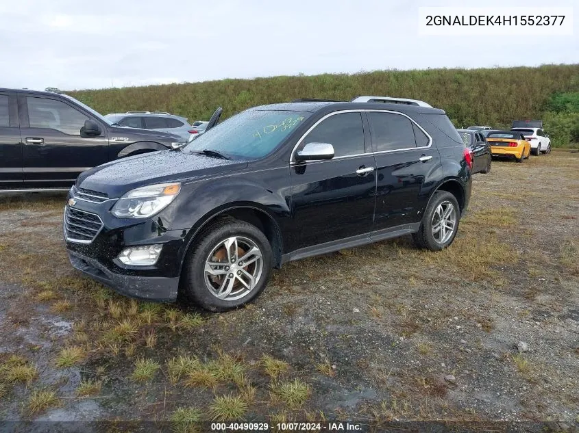 2GNALDEK4H1552377 2017 Chevrolet Equinox Premier