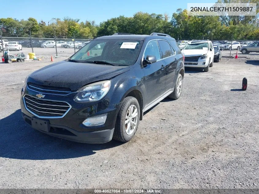 2GNALCEK7H1509887 2017 Chevrolet Equinox Lt