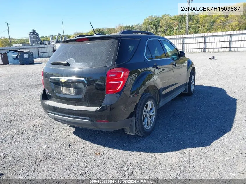 2GNALCEK7H1509887 2017 Chevrolet Equinox Lt