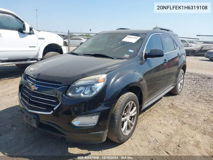 2GNFLFEK1H6319108 2017 Chevrolet Equinox Lt