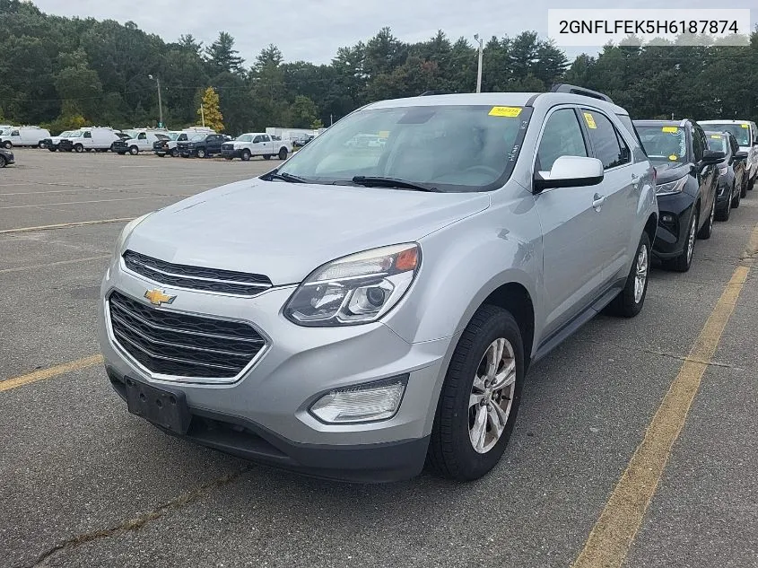 2GNFLFEK5H6187874 2017 Chevrolet Equinox Lt