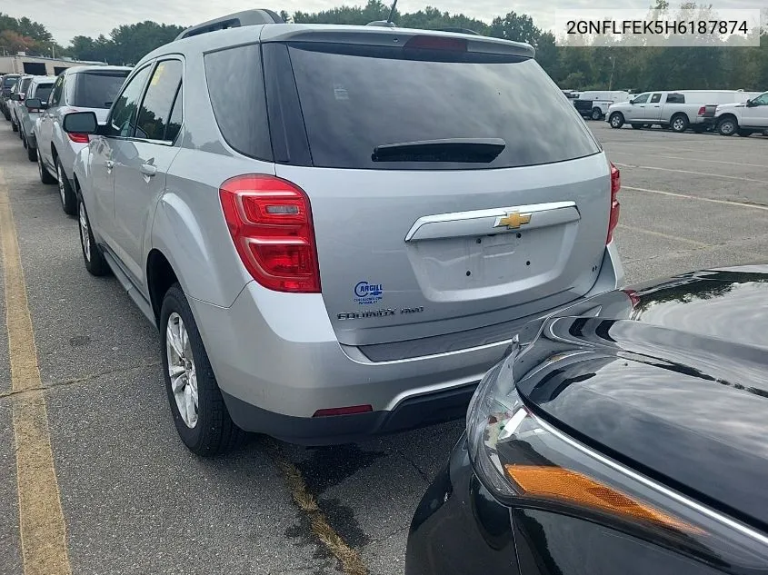 2GNFLFEK5H6187874 2017 Chevrolet Equinox Lt