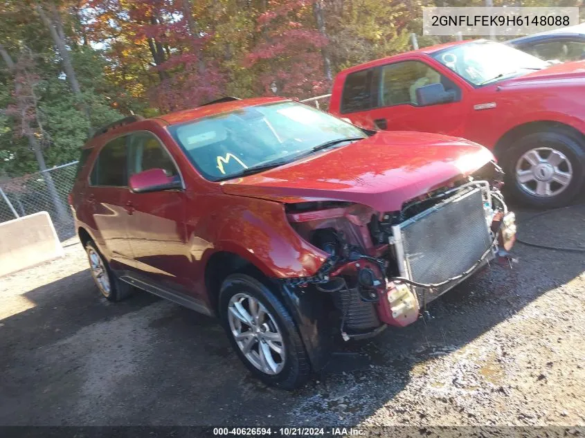 2GNFLFEK9H6148088 2017 Chevrolet Equinox Lt