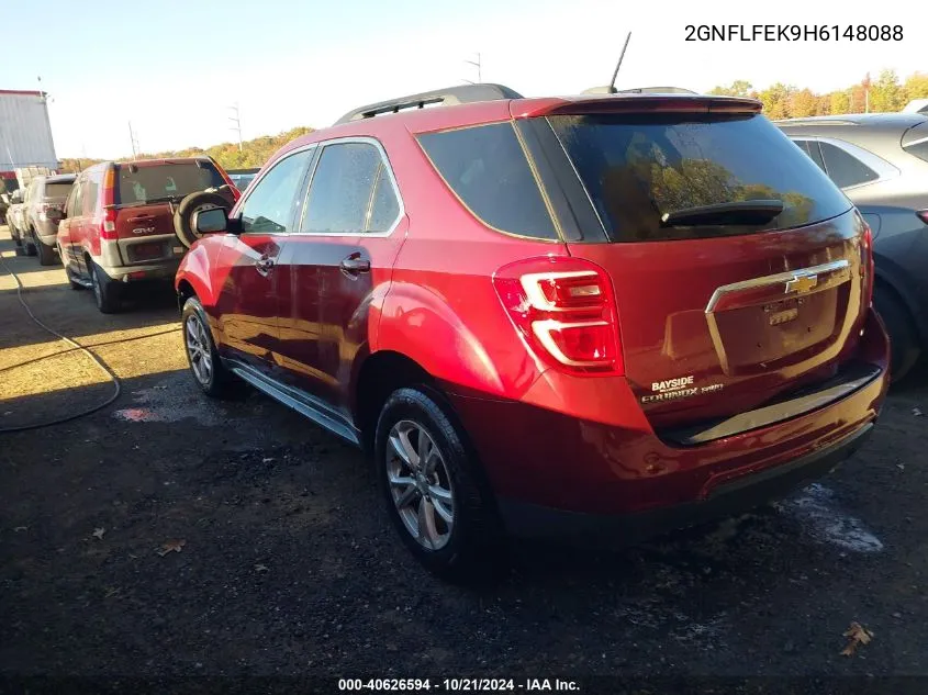 2GNFLFEK9H6148088 2017 Chevrolet Equinox Lt