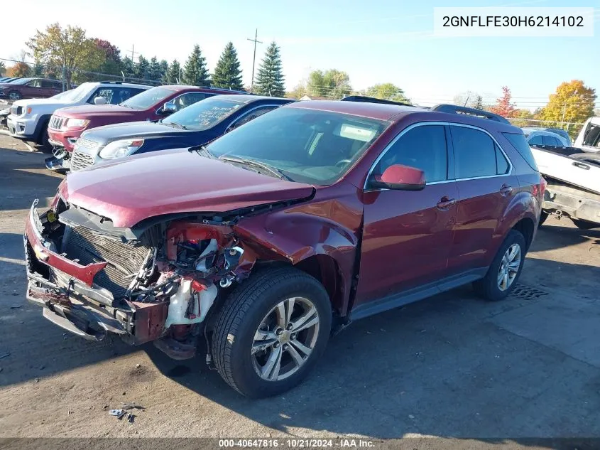 2GNFLFE30H6214102 2017 Chevrolet Equinox Lt