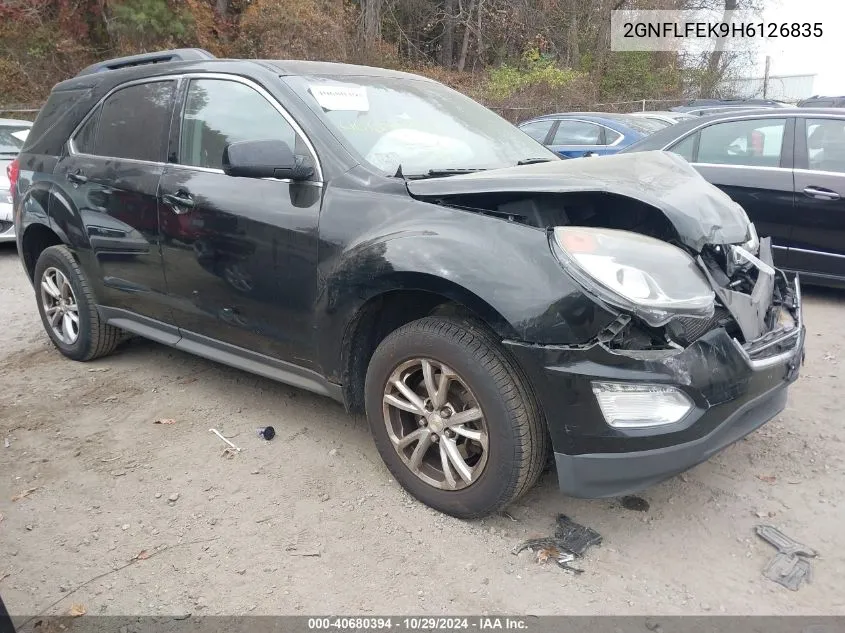 2017 Chevrolet Equinox Lt VIN: 2GNFLFEK9H6126835 Lot: 40680394