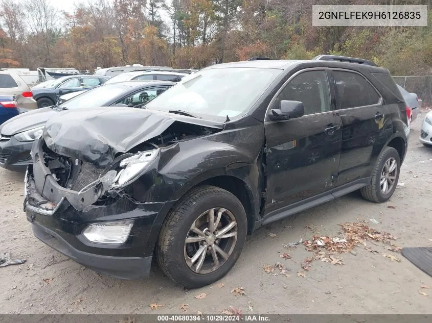 2017 Chevrolet Equinox Lt VIN: 2GNFLFEK9H6126835 Lot: 40680394