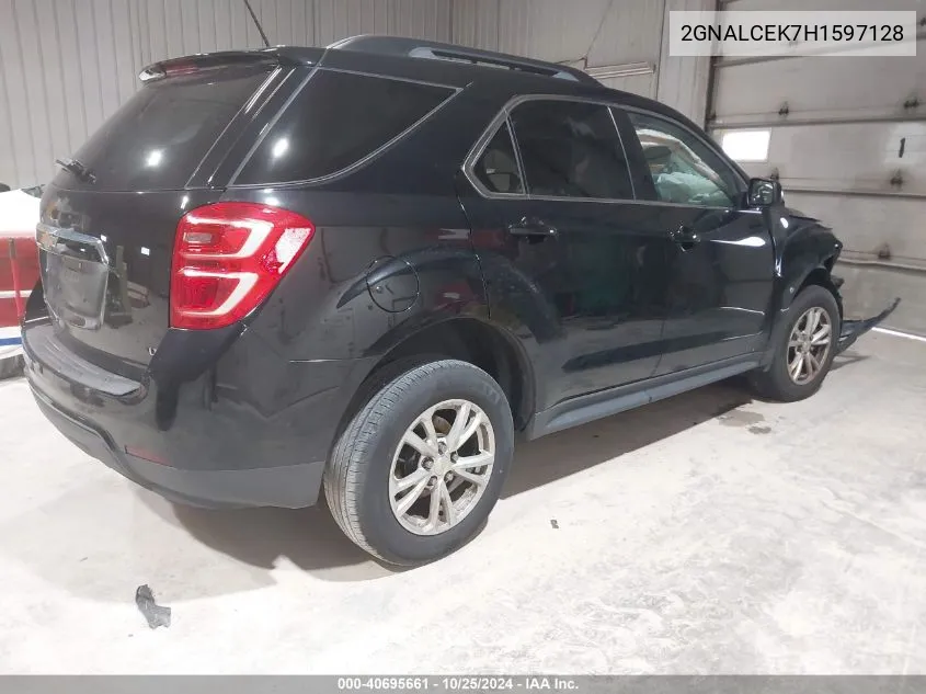 2GNALCEK7H1597128 2017 Chevrolet Equinox Lt