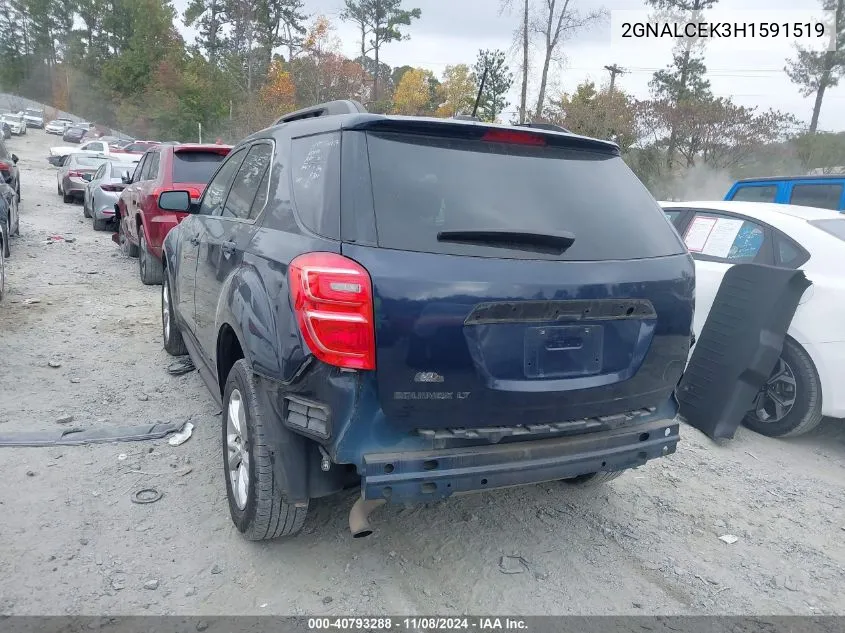 2GNALCEK3H1591519 2017 Chevrolet Equinox Lt