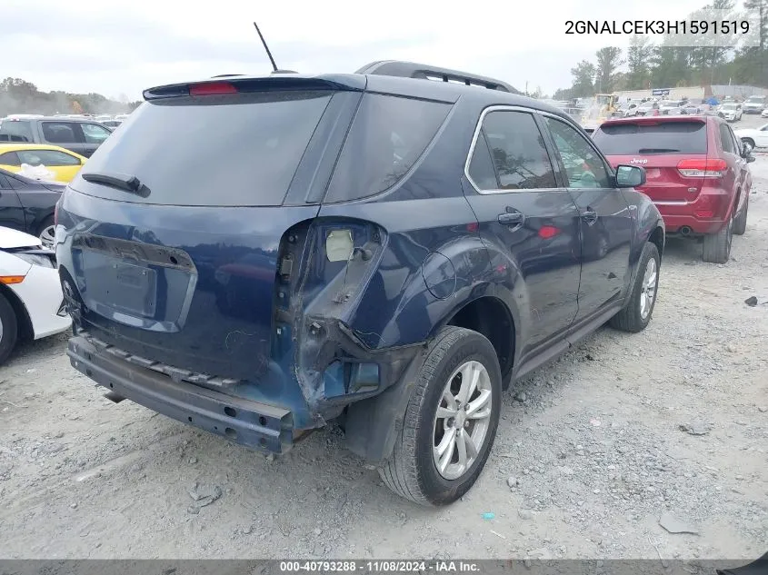 2GNALCEK3H1591519 2017 Chevrolet Equinox Lt