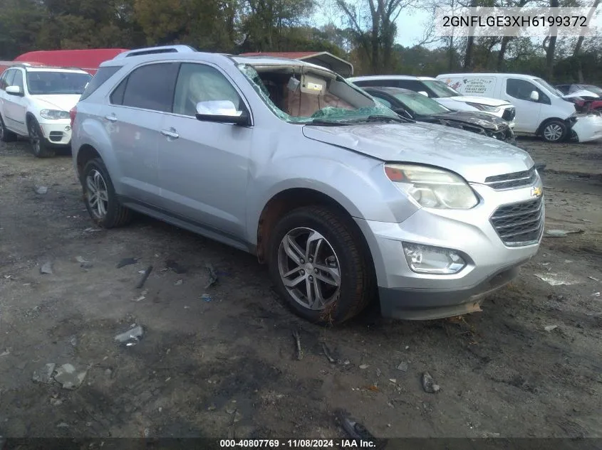 2017 Chevrolet Equinox Premier VIN: 2GNFLGE3XH6199372 Lot: 40807769