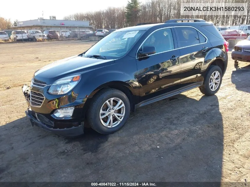 2017 Chevrolet Equinox Lt VIN: 2GNALCEK3H1580293 Lot: 40847022