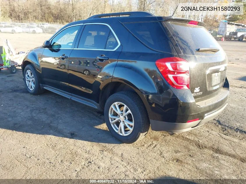 2017 Chevrolet Equinox Lt VIN: 2GNALCEK3H1580293 Lot: 40847022