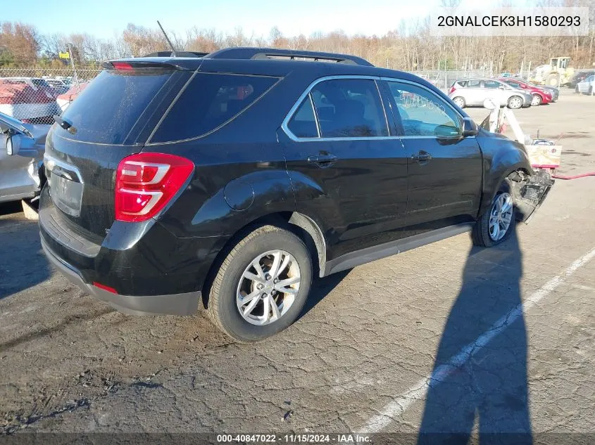 2017 Chevrolet Equinox Lt VIN: 2GNALCEK3H1580293 Lot: 40847022