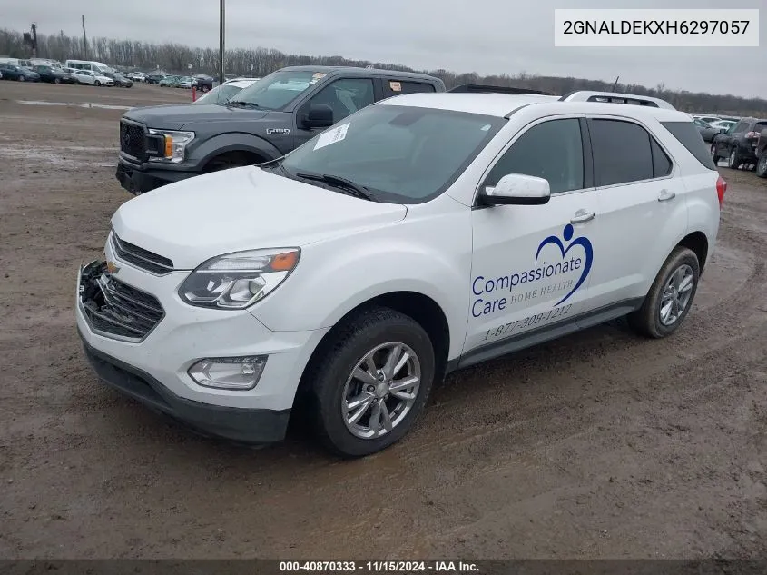 2017 Chevrolet Equinox Premier VIN: 2GNALDEKXH6297057 Lot: 40870333