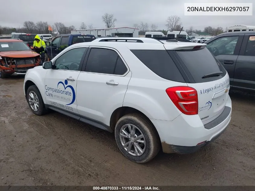 2017 Chevrolet Equinox Premier VIN: 2GNALDEKXH6297057 Lot: 40870333