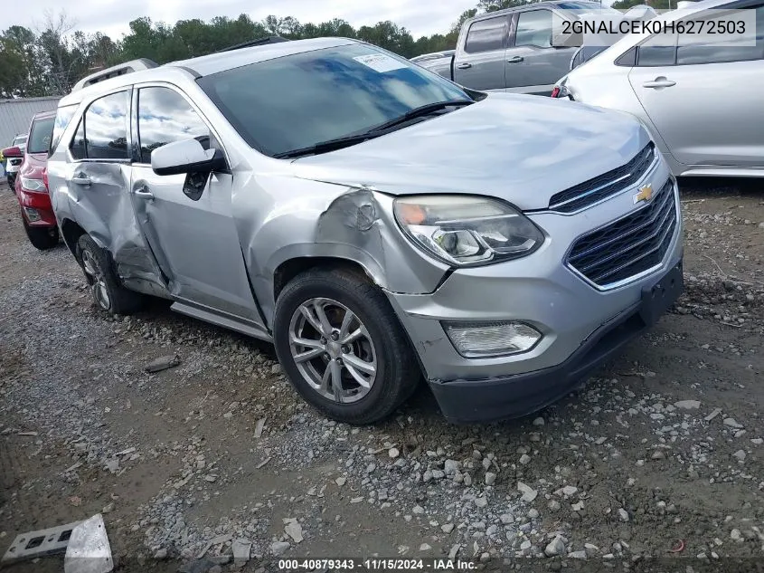 2017 Chevrolet Equinox Lt VIN: 2GNALCEK0H6272503 Lot: 40879343