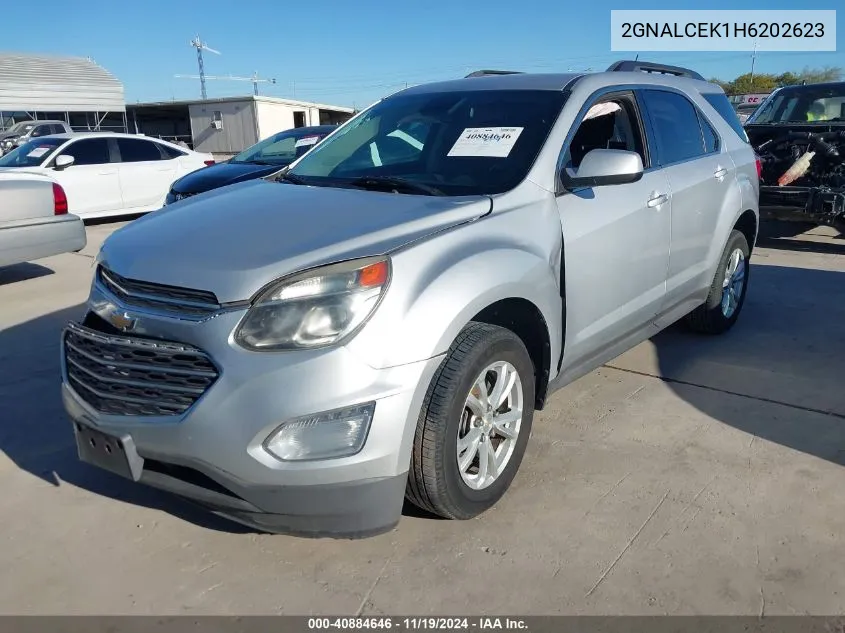 2GNALCEK1H6202623 2017 Chevrolet Equinox Lt