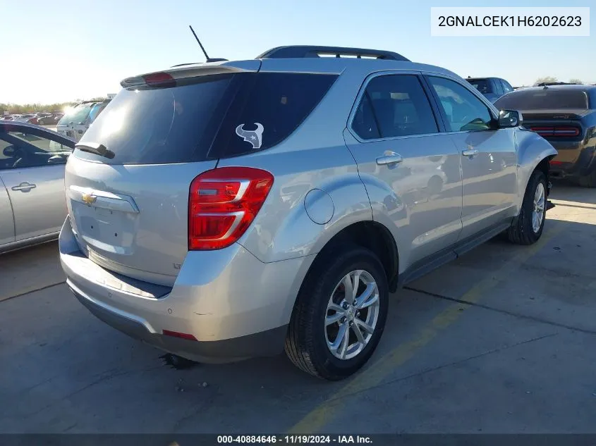 2GNALCEK1H6202623 2017 Chevrolet Equinox Lt