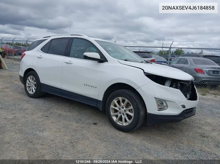 2GNAXSEV4J6184858 2018 Chevrolet Equinox