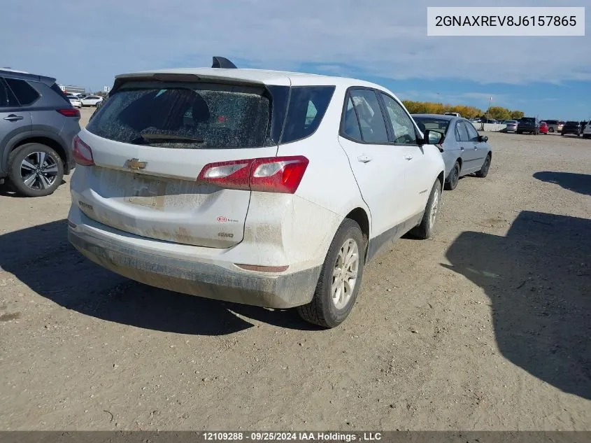 2GNAXREV8J6157865 2018 Chevrolet Equinox