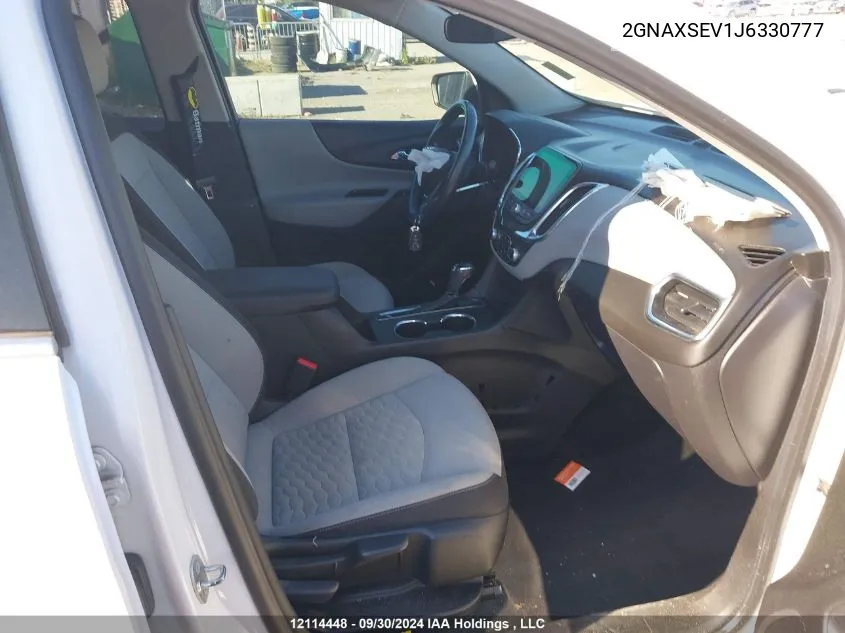 2GNAXSEV1J6330777 2018 Chevrolet Equinox