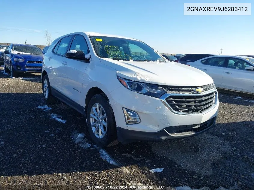 2018 Chevrolet Equinox VIN: 2GNAXREV9J6283412 Lot: 12130602