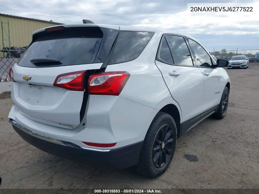 2GNAXHEV5J6277522 2018 Chevrolet Equinox Ls