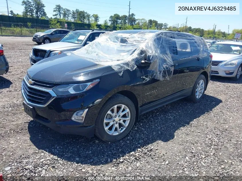 2GNAXREV4J6329485 2018 Chevrolet Equinox Ls