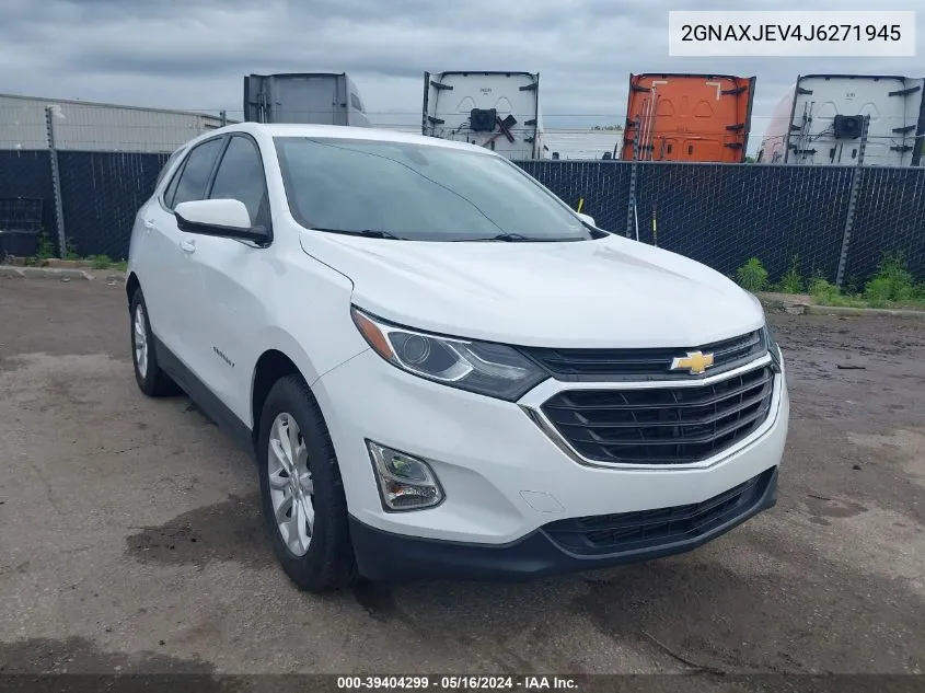 2GNAXJEV4J6271945 2018 Chevrolet Equinox Lt