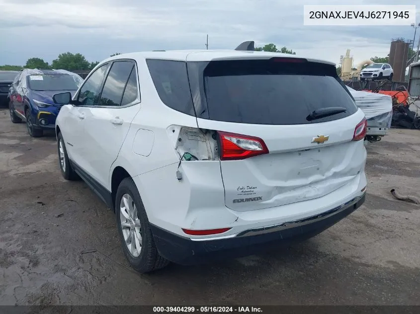 2GNAXJEV4J6271945 2018 Chevrolet Equinox Lt