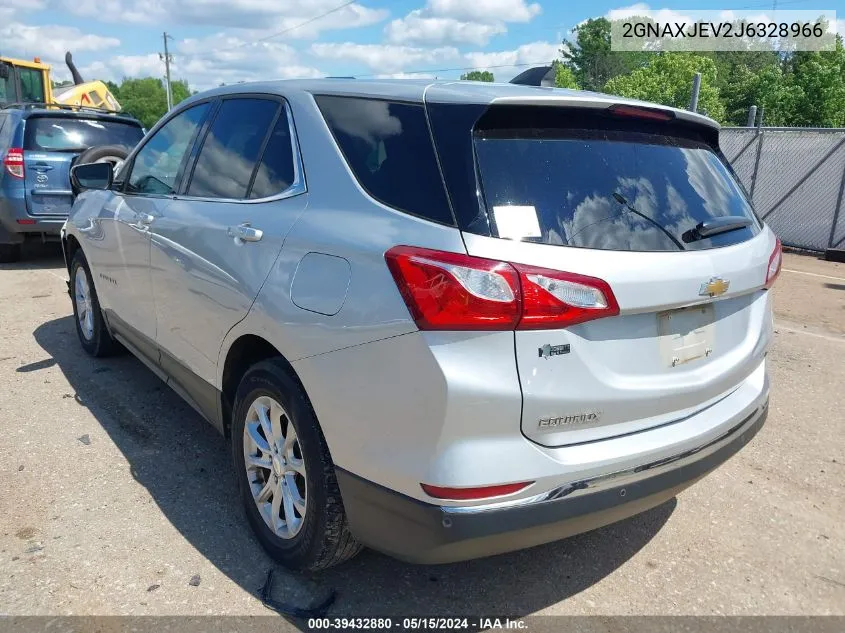 2018 Chevrolet Equinox Lt VIN: 2GNAXJEV2J6328966 Lot: 39432880