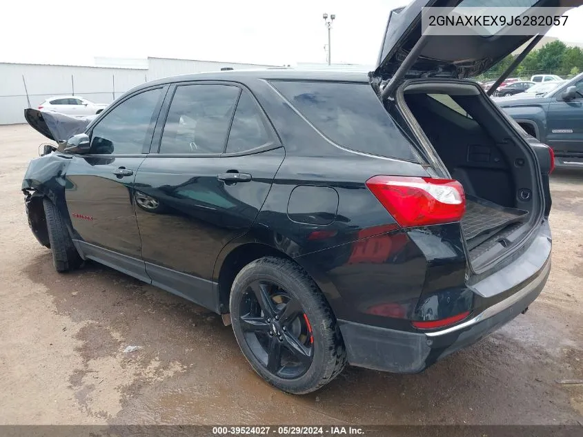 2018 Chevrolet Equinox Lt VIN: 2GNAXKEX9J6282057 Lot: 39524027