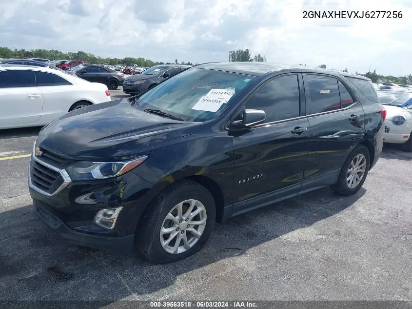 2018 Chevrolet Equinox Ls VIN: 2GNAXHEVXJ6277256 Lot: 39563518