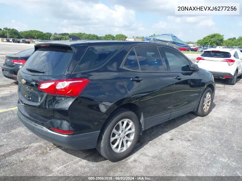 2018 Chevrolet Equinox Ls VIN: 2GNAXHEVXJ6277256 Lot: 39563518