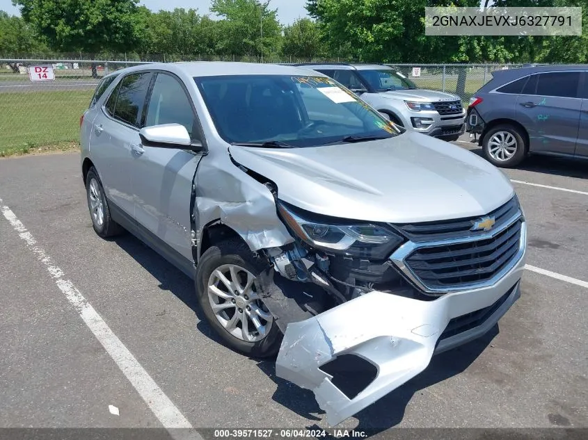 2018 Chevrolet Equinox Lt VIN: 2GNAXJEVXJ6327791 Lot: 39571527