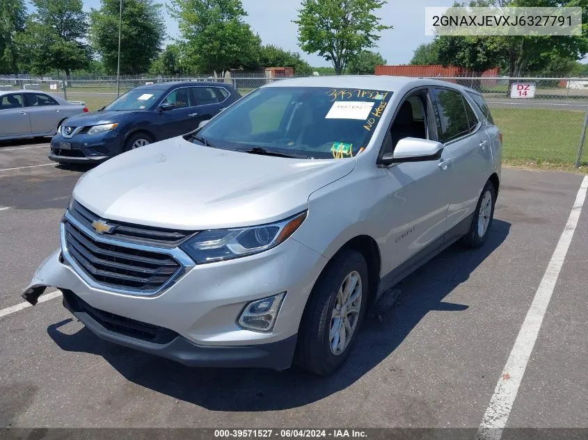 2018 Chevrolet Equinox Lt VIN: 2GNAXJEVXJ6327791 Lot: 39571527