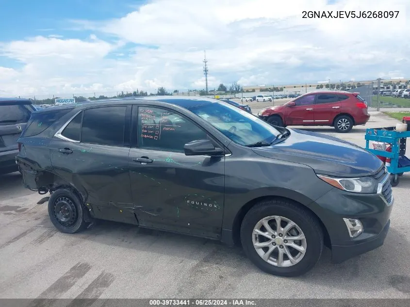 2GNAXJEV5J6268097 2018 Chevrolet Equinox Lt