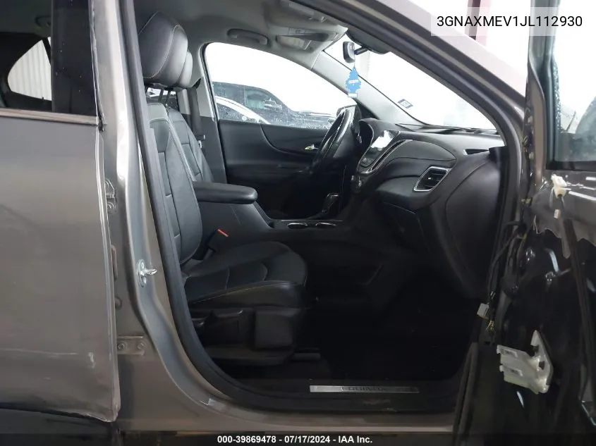 3GNAXMEV1JL112930 2018 Chevrolet Equinox Premier