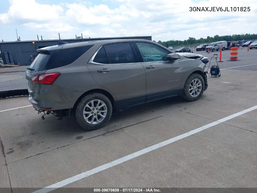 3GNAXJEV6JL101825 2018 Chevrolet Equinox Lt