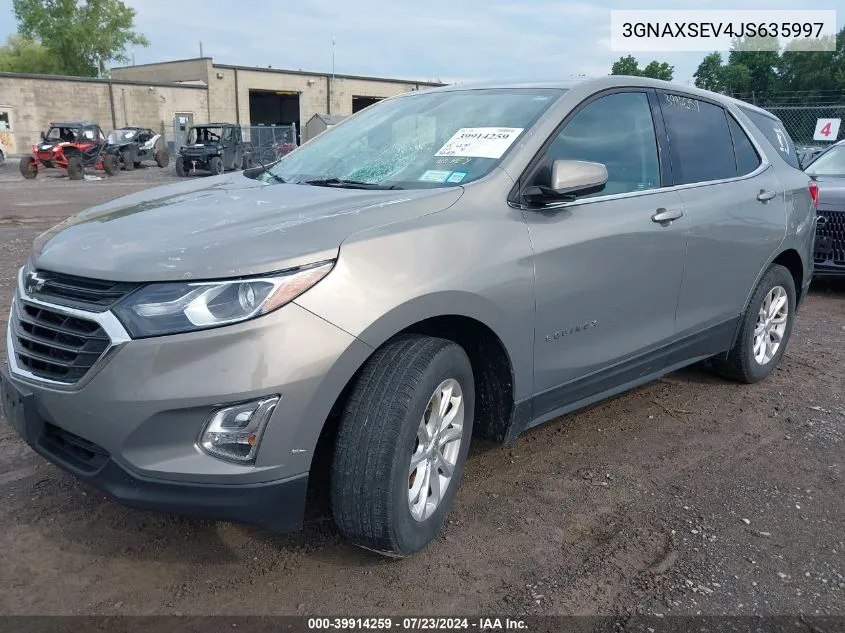 3GNAXSEV4JS635997 2018 Chevrolet Equinox Lt