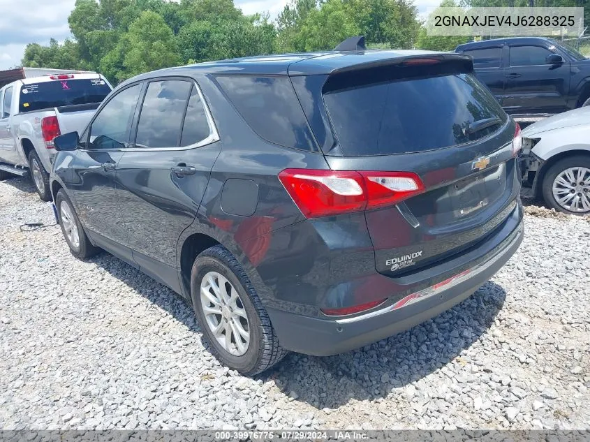 2018 Chevrolet Equinox Lt VIN: 2GNAXJEV4J6288325 Lot: 39976775