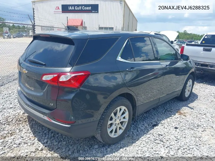 2018 Chevrolet Equinox Lt VIN: 2GNAXJEV4J6288325 Lot: 39976775