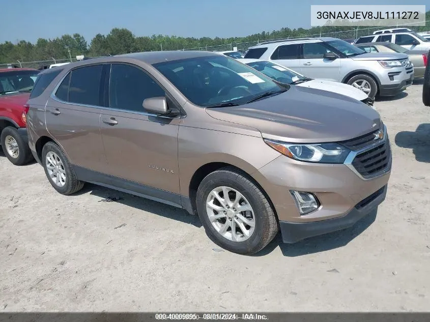 3GNAXJEV8JL111272 2018 Chevrolet Equinox Lt