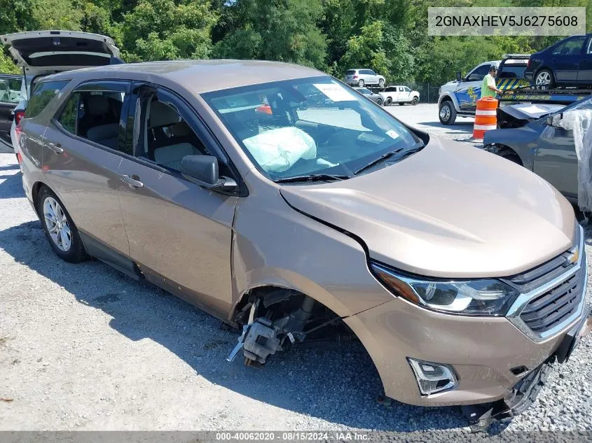 2GNAXHEV5J6275608 2018 Chevrolet Equinox Ls